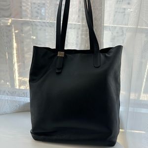 Everlane 100% Italian leather shoulder/laptop/tote bag